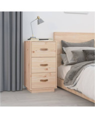   Table de chevet 40x40x75 cm Bois de pin solide | Mobilier & Déco