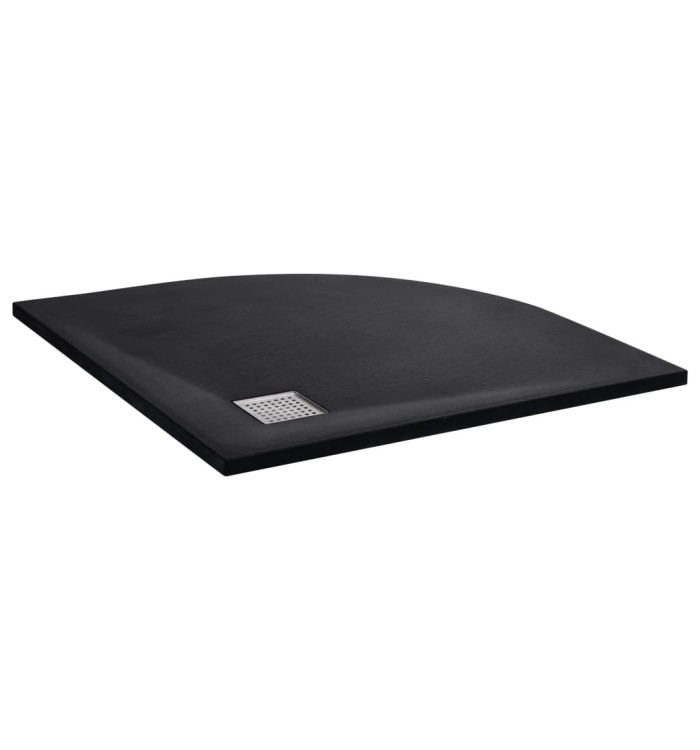 Receveur de douche SMC Noir 90x90 cm | Mobilier & Déco