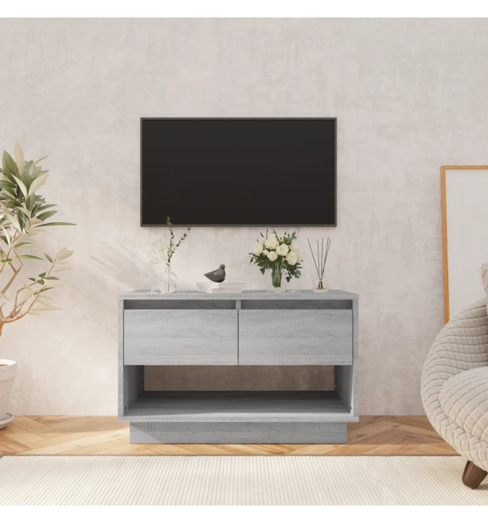 Meuble TV sonoma gris 70x41x44 cm bois d'ingénierie | Mobilier & Déco