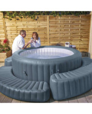 Bestway Bord gonflable Lay-Z-Spa pour bain à remous rond | Mobilier & Déco