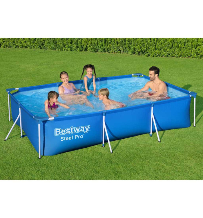 Bestway Piscine Steel Pro 300x201x66 cm | Mobilier & Déco