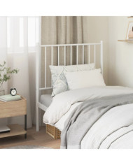 Tête de lit métal blanc 75 cm | Mobilier & Déco