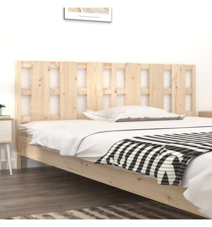 Tête de lit 205,5x4x100 cm Bois massif de pin | Mobilier & Déco