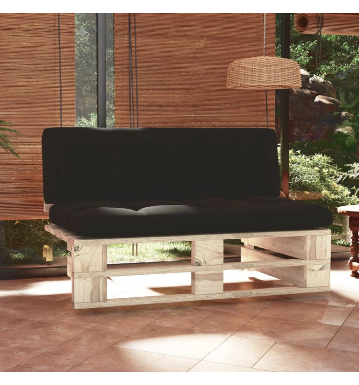 Canapé central palette de jardin bois de pin imprégné | Mobilier & Déco