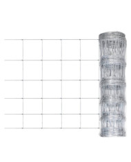 Clôture de jardin Acier galvanisé 50x1,5 m Argenté | Mobilier & Déco