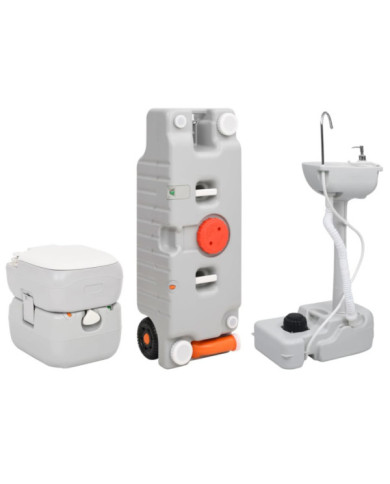 Ensemble de toilette support de lavage des mains réservoir eau | Mobilier & Déco