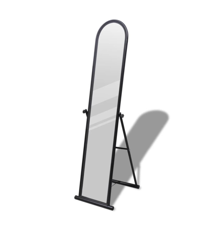Miroir autoportant rectangulaire pleine longueur Noir | Mobilier & Déco
