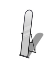 Miroir autoportant rectangulaire pleine longueur Noir | Mobilier & Déco