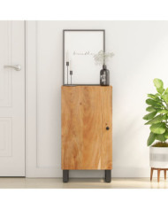Buffet avec porte 40x31x75 cm bois massif d'acacia | Mobilier & Déco