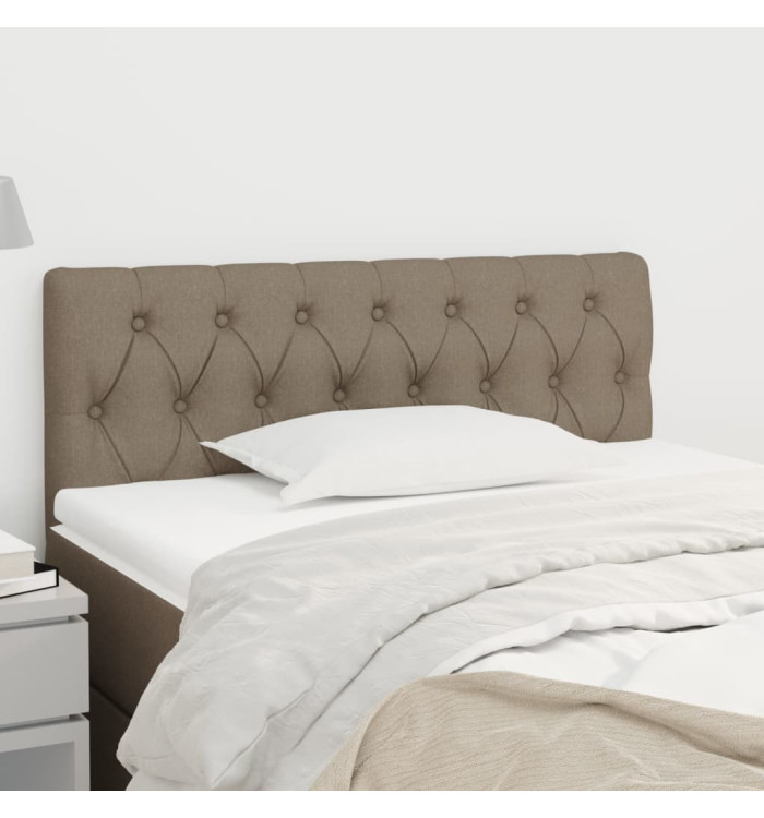 Tête de lit Taupe 90x7x78/88 cm Tissu | Mobilier & Déco