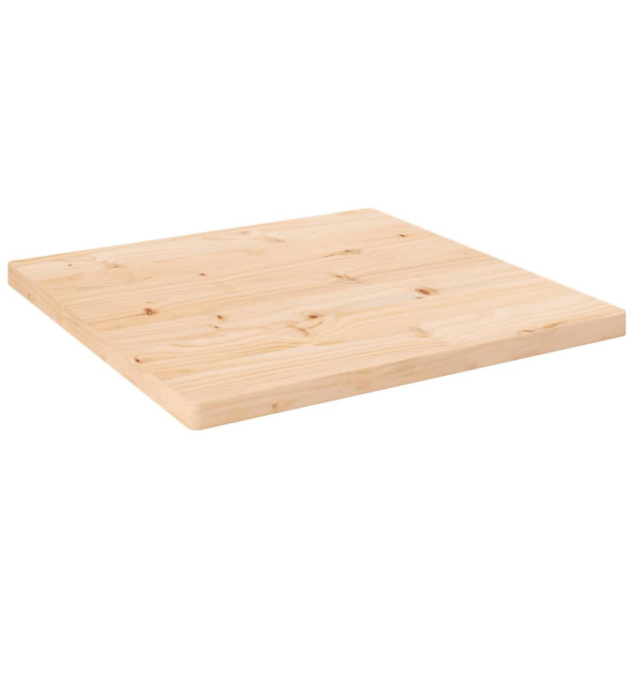 Dessus de table 60x60x2,5 cm bois de pin massif | Mobilier & Déco