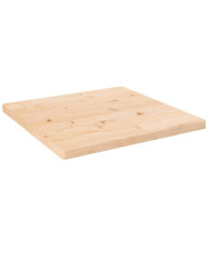 Dessus de table 60x60x2,5 cm bois de pin massif | Mobilier & Déco