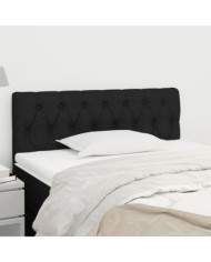 Tête de lit Noir 90x7x78/88 cm Tissu | Mobilier & Déco