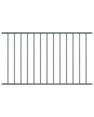 Panneau de clôture Acier enduit de poudre 1,7x1 m Anthracite | Mobilier & Déco
