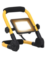 Projecteur à LED avec poignée 20 W Blanc chaud | Mobilier & Déco