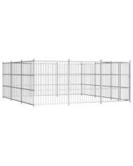 Chenil d'extérieur pour chiens 450 x 450 x 185 cm | Mobilier & Déco