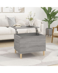 Table basse Sonoma gris 60x44,5x45 cm Bois d'ingénierie | Mobilier & Déco