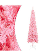 Sapin de Noël étroit Rose 120 cm | Mobilier & Déco