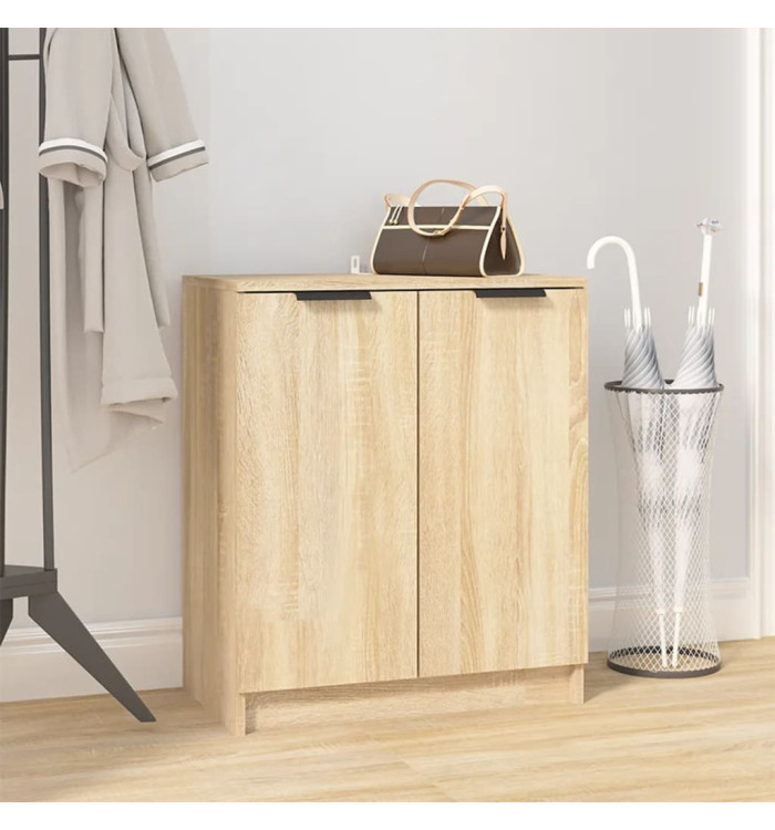 Armoire à chaussures Chêne Sonoma 59x35x70 cm Bois d'ingénierie | Mobilier & Déco
