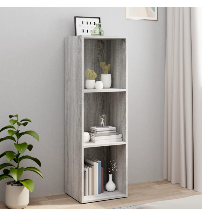 Bibliothèque/Meuble TV sonoma gris 36x30x114 cm bois ingénierie | Mobilier & Déco