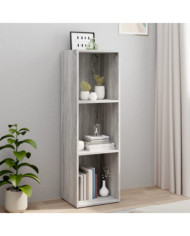 Bibliothèque/Meuble TV sonoma gris 36x30x114 cm bois ingénierie | Mobilier & Déco