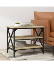 Table d'appoint Chêne sonoma 55x38x45 cm Bois d'ingénierie | Mobilier & Déco