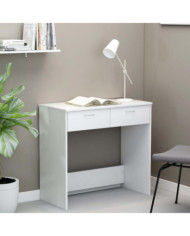 Bureau Blanc 80x40x75 cm Bois d'ingénierie | Mobilier & Déco