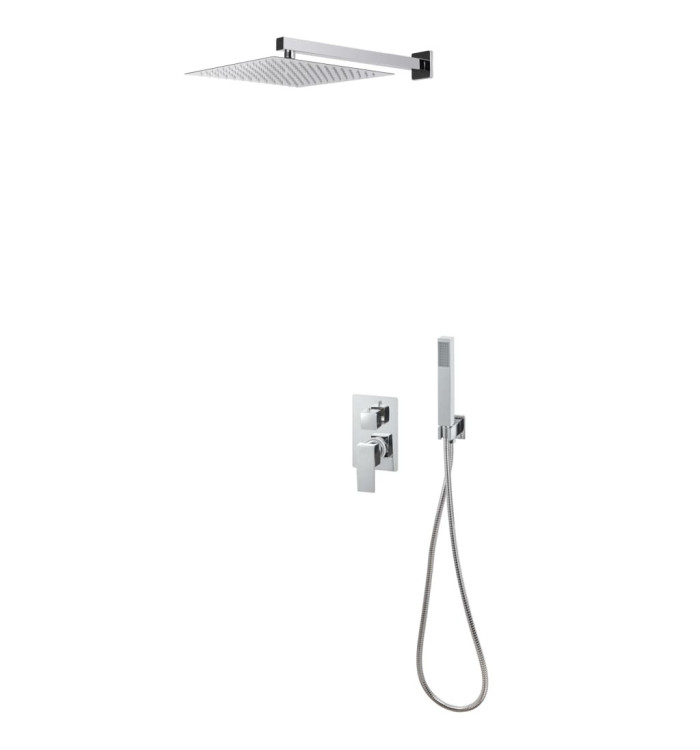 Système de douche Acier inoxydable 201 Argenté | Mobilier & Déco