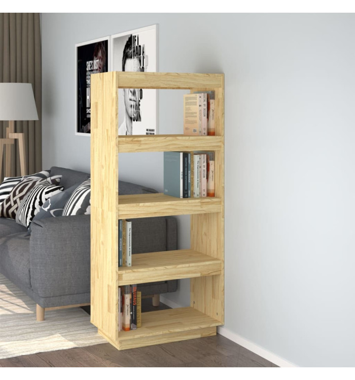 Bibliothèque/Séparateur de pièce 60x35x135 cm pin massif | Mobilier & Déco