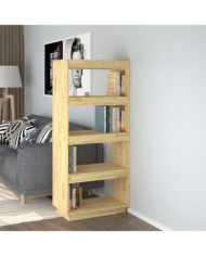 Bibliothèque/Séparateur de pièce 60x35x135 cm pin massif | Mobilier & Déco