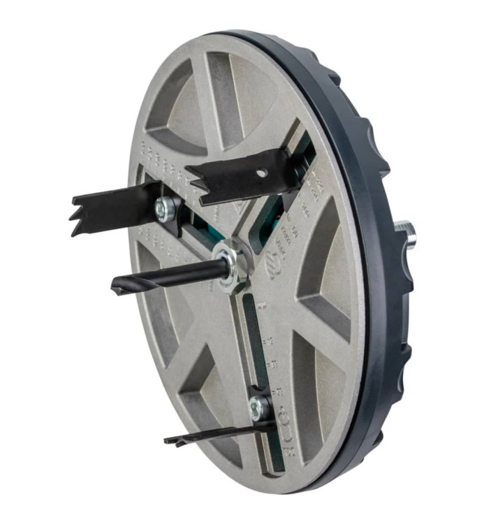 wolfcraft Scie cloche ajustable AH 45-130 30 mm Métal 5978000 | Mobilier & Déco