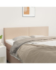 Têtes de lit 2 pcs Cappuccino 72x5x78/88 cm Similicuir | Mobilier & Déco