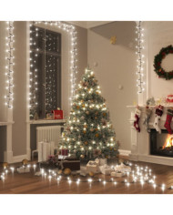 Guirlande à LED compacte avec 2000 LED Blanc froid 45 m PVC | Mobilier & Déco