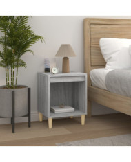 Table de chevet Sonoma gris 40x35x50 cm | Mobilier & Déco