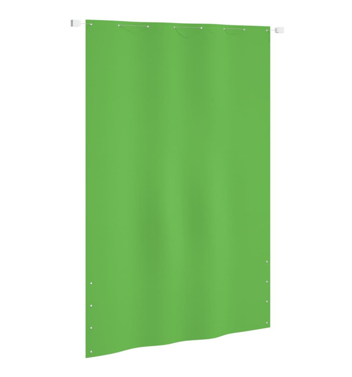 Écran de balcon Vert clair 160x240 cm Tissu Oxford | Mobilier & Déco