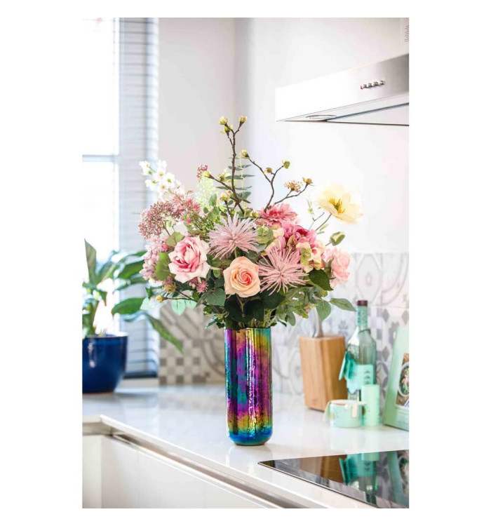 Emerald Bouquet artificiel Mistic Summer 65 cm Multicolore | Mobilier & Déco
