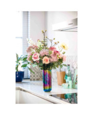 Emerald Bouquet artificiel Mistic Summer 65 cm Multicolore | Mobilier & Déco