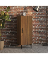 Buffet Chêne marron 34,5x34x90 cm Bois d'ingénierie | Mobilier & Déco