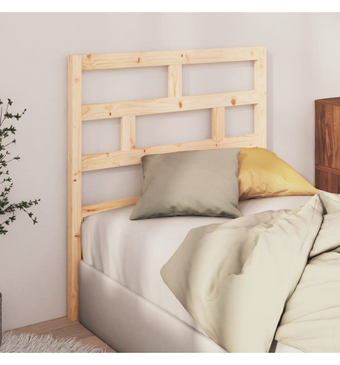 Tête de lit 81x4x100 cm Bois massif de pin | Mobilier & Déco