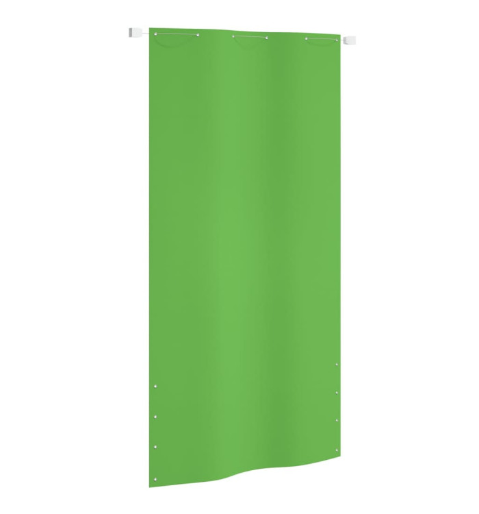 Écran de balcon Vert clair 120x240 cm Tissu Oxford | Mobilier & Déco