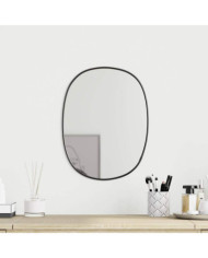 Miroir mural Noir 30x25 cm | Mobilier & Déco
