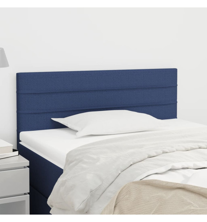 Tête de lit Bleu 90x5x78/88 cm Tissu | Mobilier & Déco