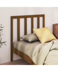Tête de lit Marron miel 96x4x100 cm Bois massif de pin | Mobilier & Déco