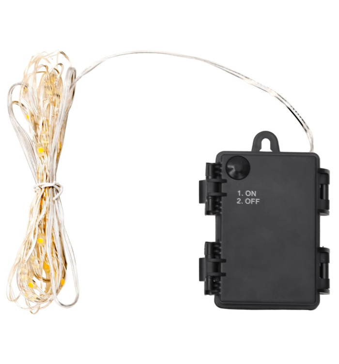 Guirlande lumineuse à LED avec 66 LED et ventilateur 660 cm | Mobilier & Déco
