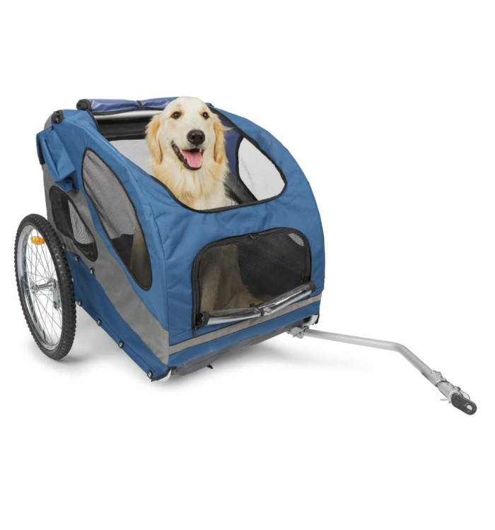 PetSafe Remorque de vélo pour chien Happy Ride L Bleu | Mobilier & Déco