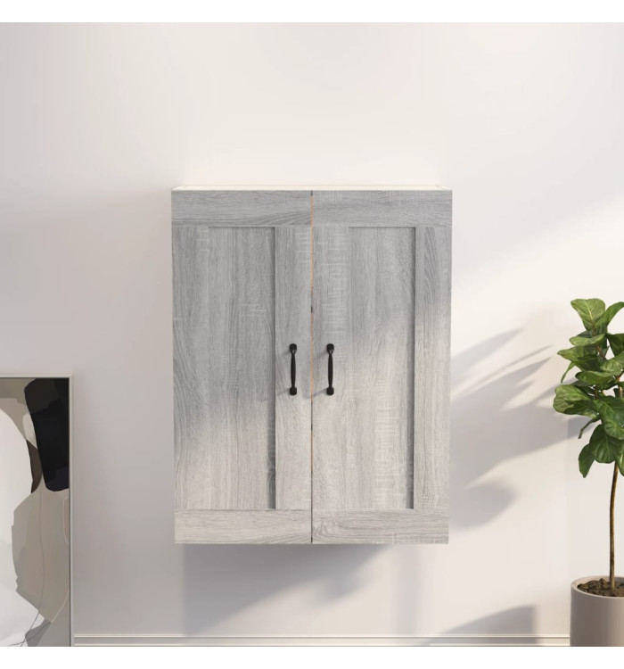 Armoire murale suspendue Sonoma gris 69,5x32,5x90 cm | Mobilier & Déco