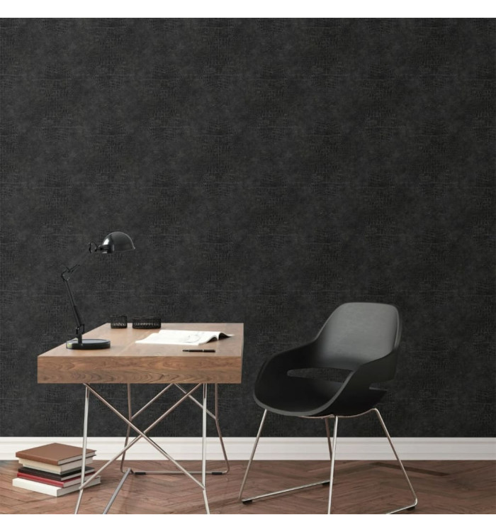 Noordwand Papier peint Croco Noir | Mobilier & Déco