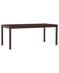 Table à manger Marron foncé 180x90x73 cm Bois de pin | Mobilier & Déco