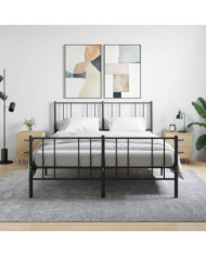 Tables de chevet 2 pcs chêne sonoma 40x35x47,5 cm | Mobilier & Déco