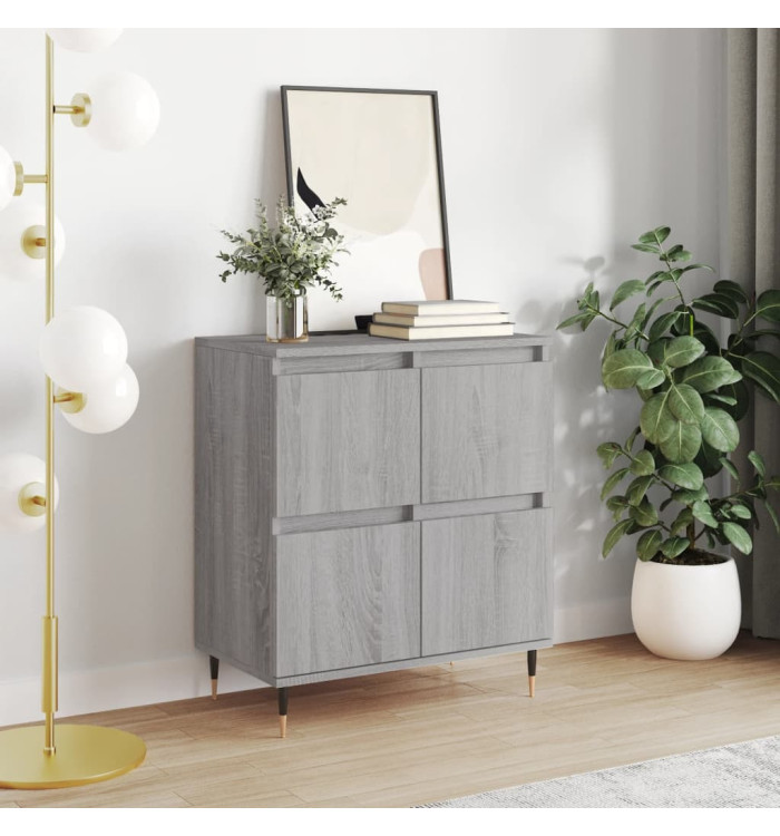 Buffet Sonoma gris 60x35x70 cm Bois d'ingénierie | Mobilier & Déco